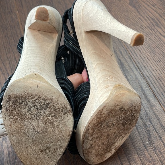 Jill Stuart Black Women’s Sandals Size 8.5 - Picture 7 of 9